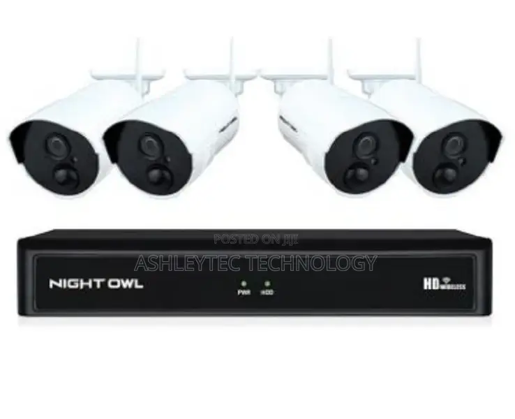 CCTV Package - DVR - 4 Channel With 3 HD Cameras