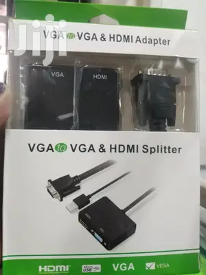 Vga To Hdmi +Vga Adapter