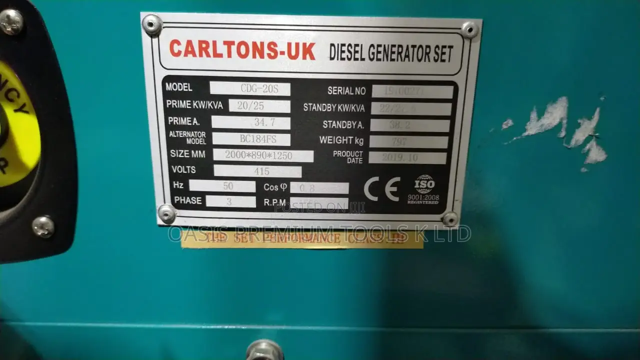 Generator 25kva