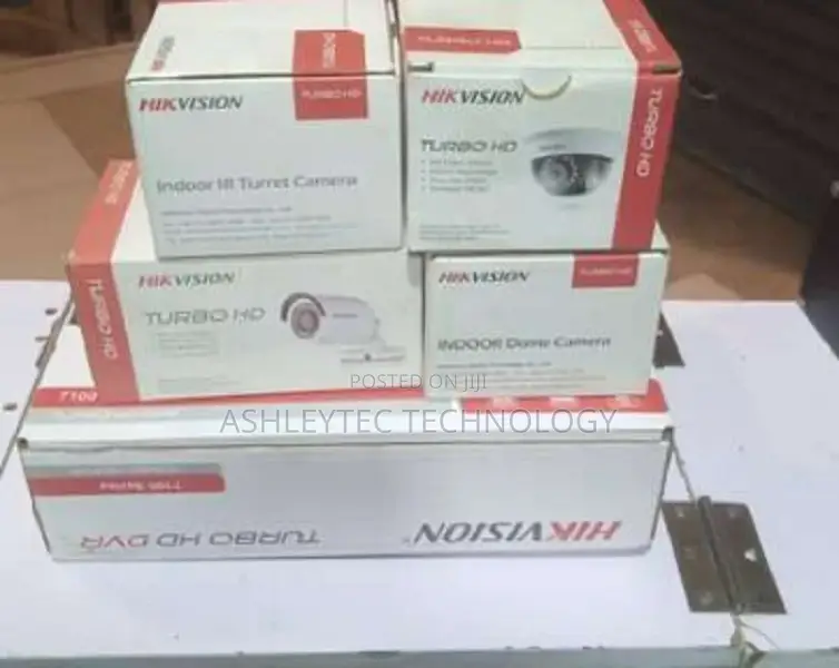 Four 4 1080P 2MP Full HD CCTV Cameras IP Enabled