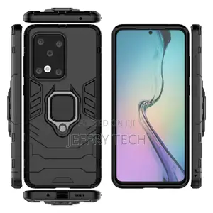 Samsung Galaxy S20+ 5G, Shockproof Rugged Grip Ring Car Hold