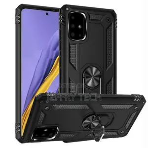 Samsung A21S A41 A51 A71 S10 Lite Shockproof Cover Ring Case