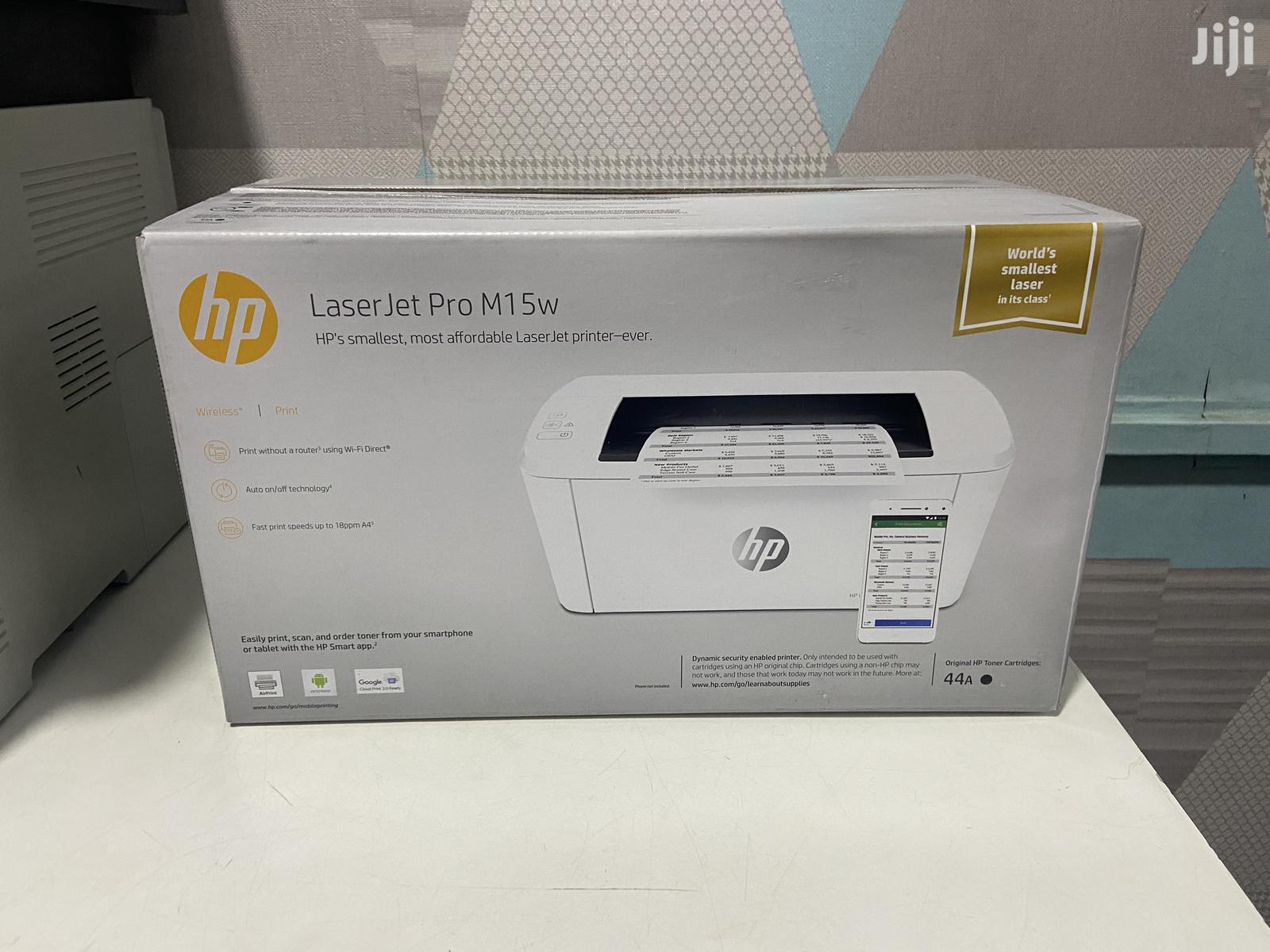 the hp laserjet pro m15w