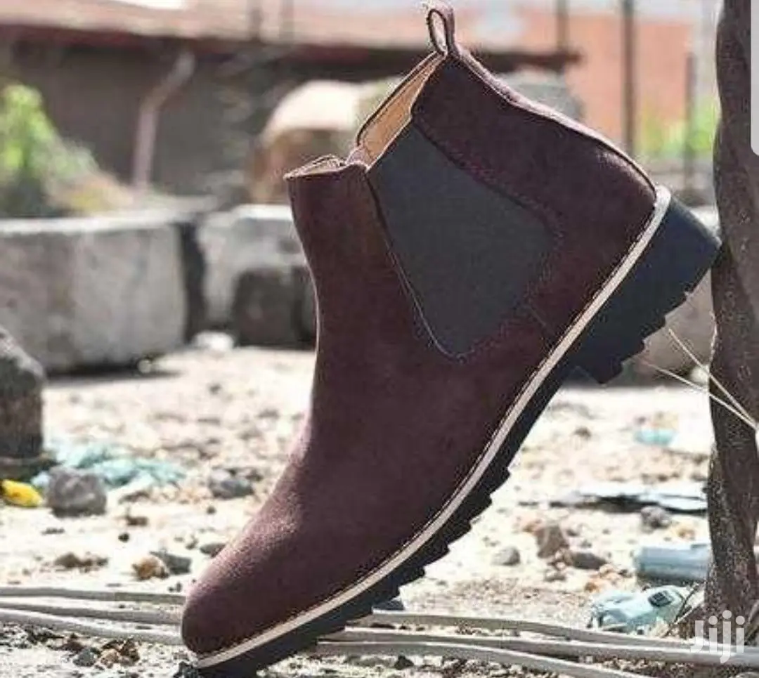 Leather Chess Boots