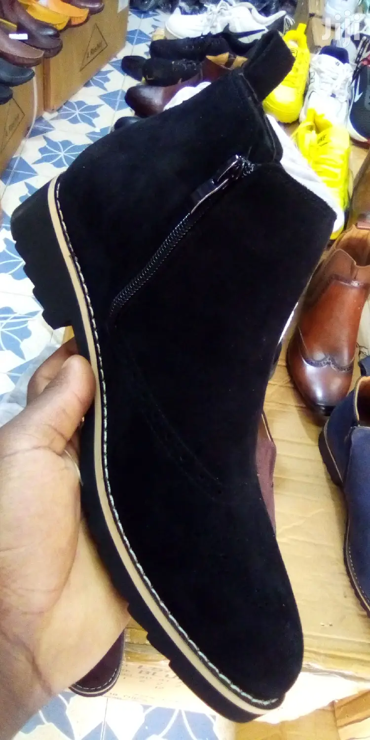 Leather Chess Boots