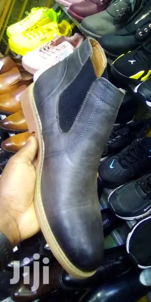 Leather Chess Boots