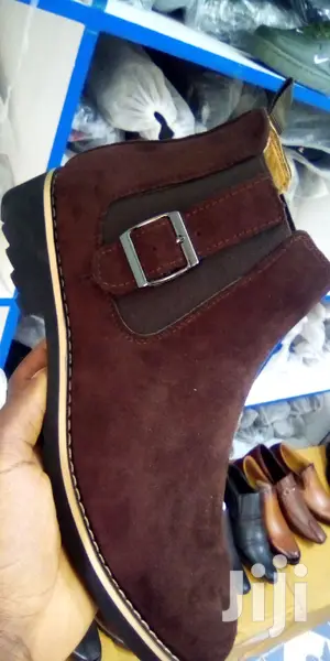 Leather Chess Boots