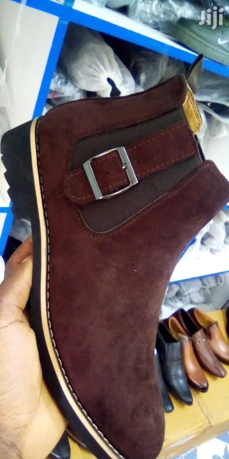 Leather Chess Boots