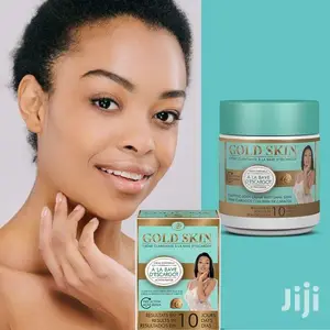 Gold Skin Face Lightening Toning Cream With Snail Slime