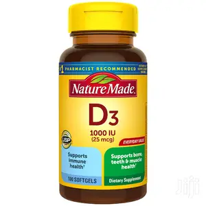 Nature Made Vitamin D3 1000 IU (25 Mcg)
