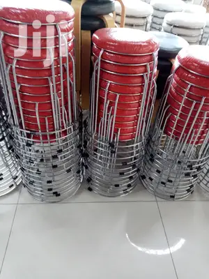 Red Stackable Stool