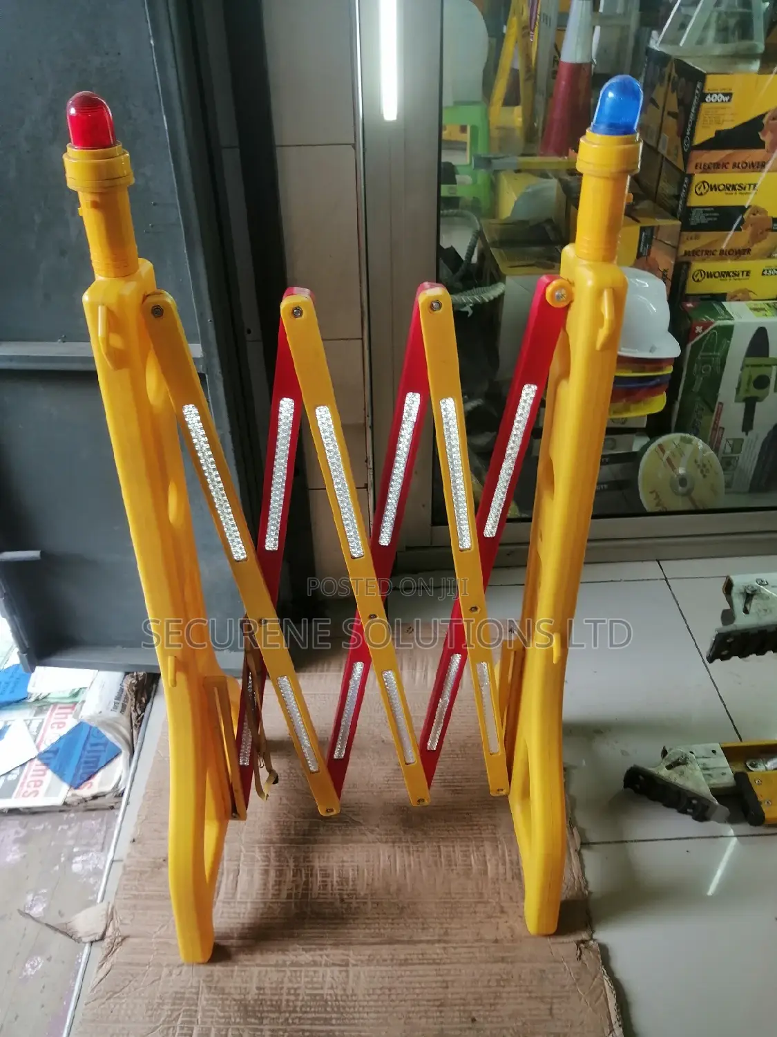 Folding Barricade – 2 Meters Portable Road Safety Barriers