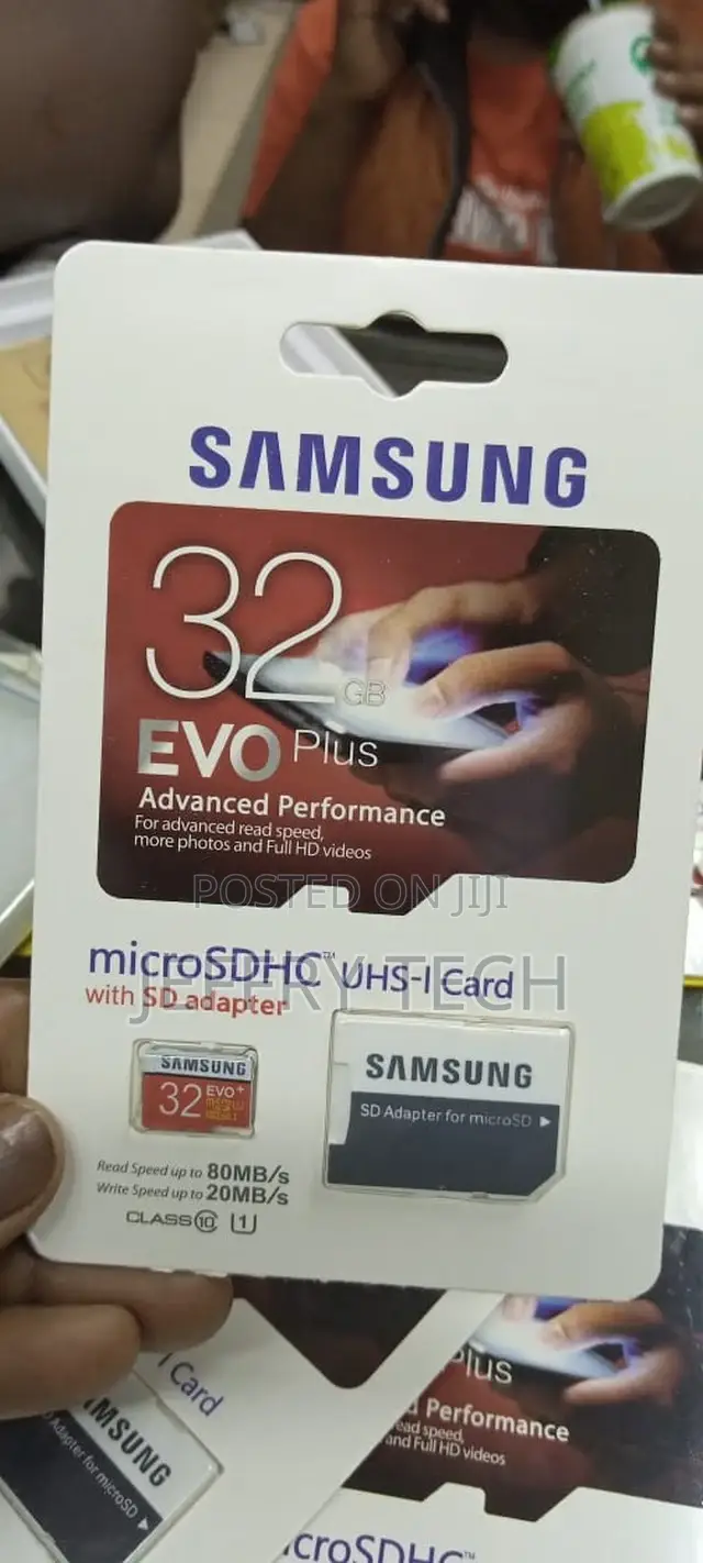 Samsung 32GB EVO Plus Advanced Performance Microsdhc Class 1