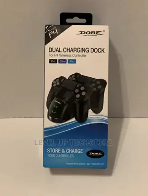 Dobe Dual Charging Dock for PS4 Wireless Controllers - New