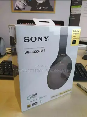 Sony Wh-1000xm4 Wireless Noise Canceling Over-ear Headphones
