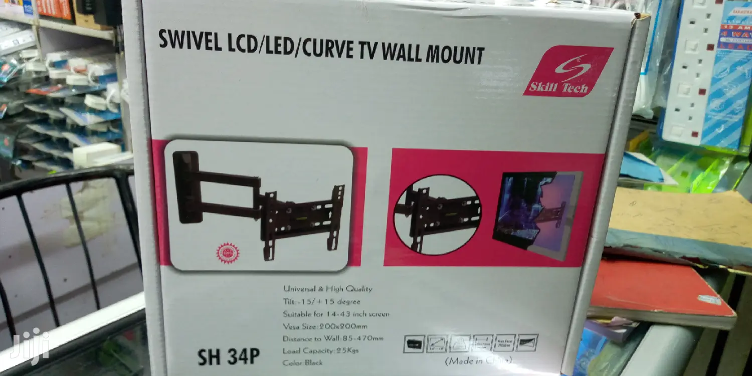Skill Tech Swivel TV Wall Mount .