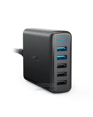 Anker Powerport 5 With Dual Quick Charge 3.0 EU Black Offlin