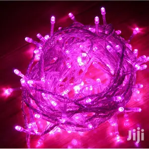 Christmas Pink 10 Meters Led String Lights, Indoor Outdoor
