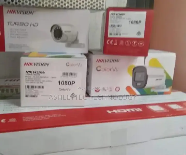 Two CCTV Camera Complete Cameras Sale
