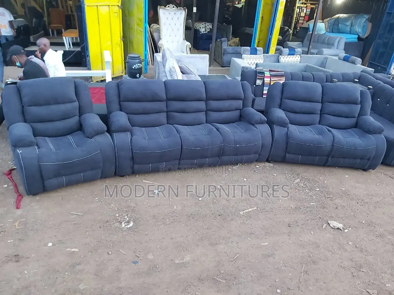 6 Seater Recliner Design