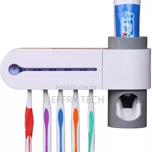 Ultraviolet Toothbrush Sterilizer With Tooth Brush Holder An