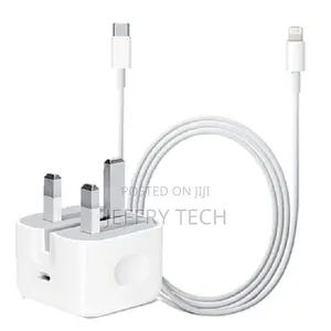 Official Apple 18W USB-C Power Adapter A1696 + USB-C to Ligh