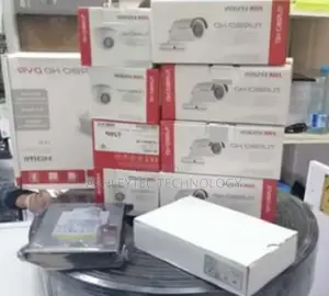 Four 4 Hikvision CCTV Cameras Installation