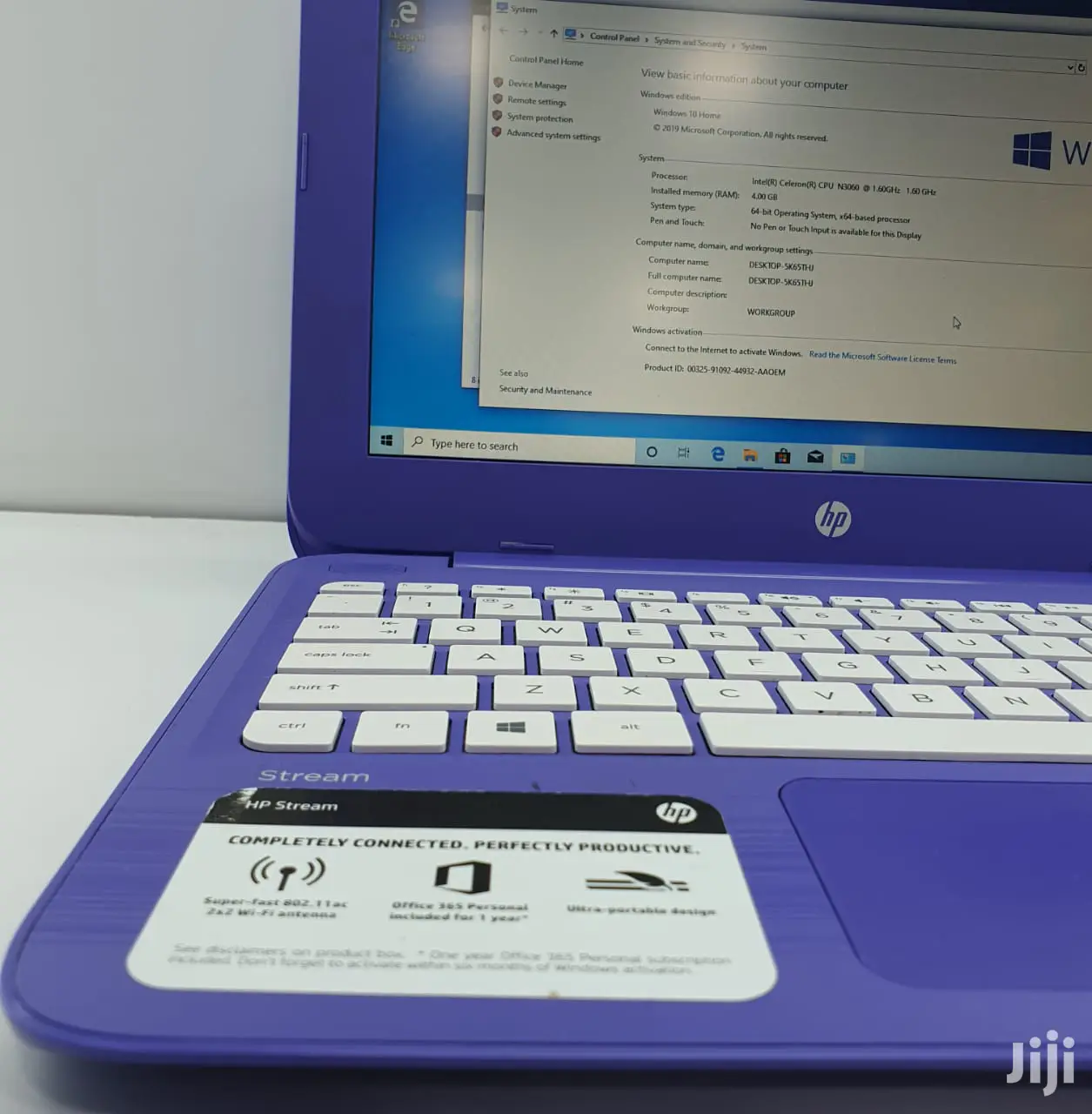 Laptop HP Stream Laptop 4GB Intel Celeron SSD 32GB
