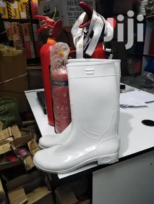 White Gumboots