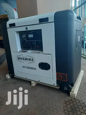 Hisaki Silent 7kva Power Generator Set.