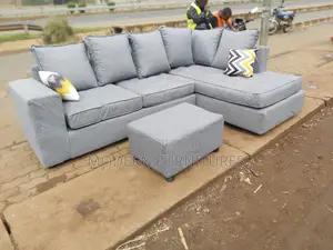 6 Seater L-Seat Sofa