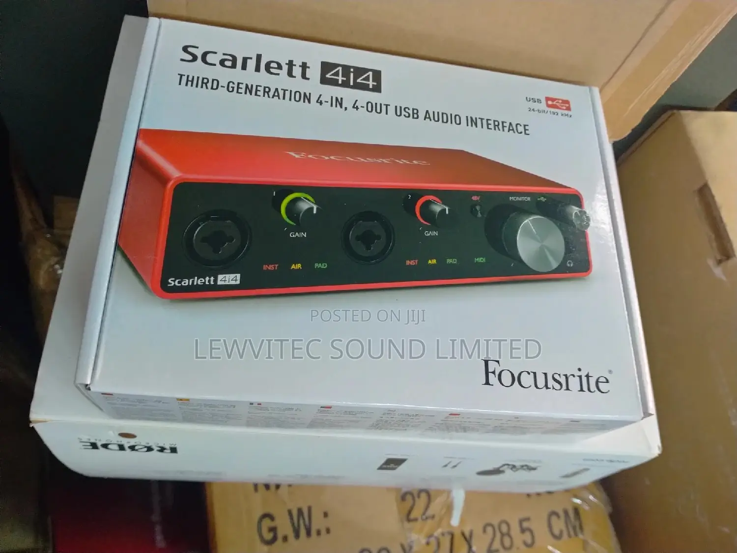 Focusrite 4i4 3rd Generation