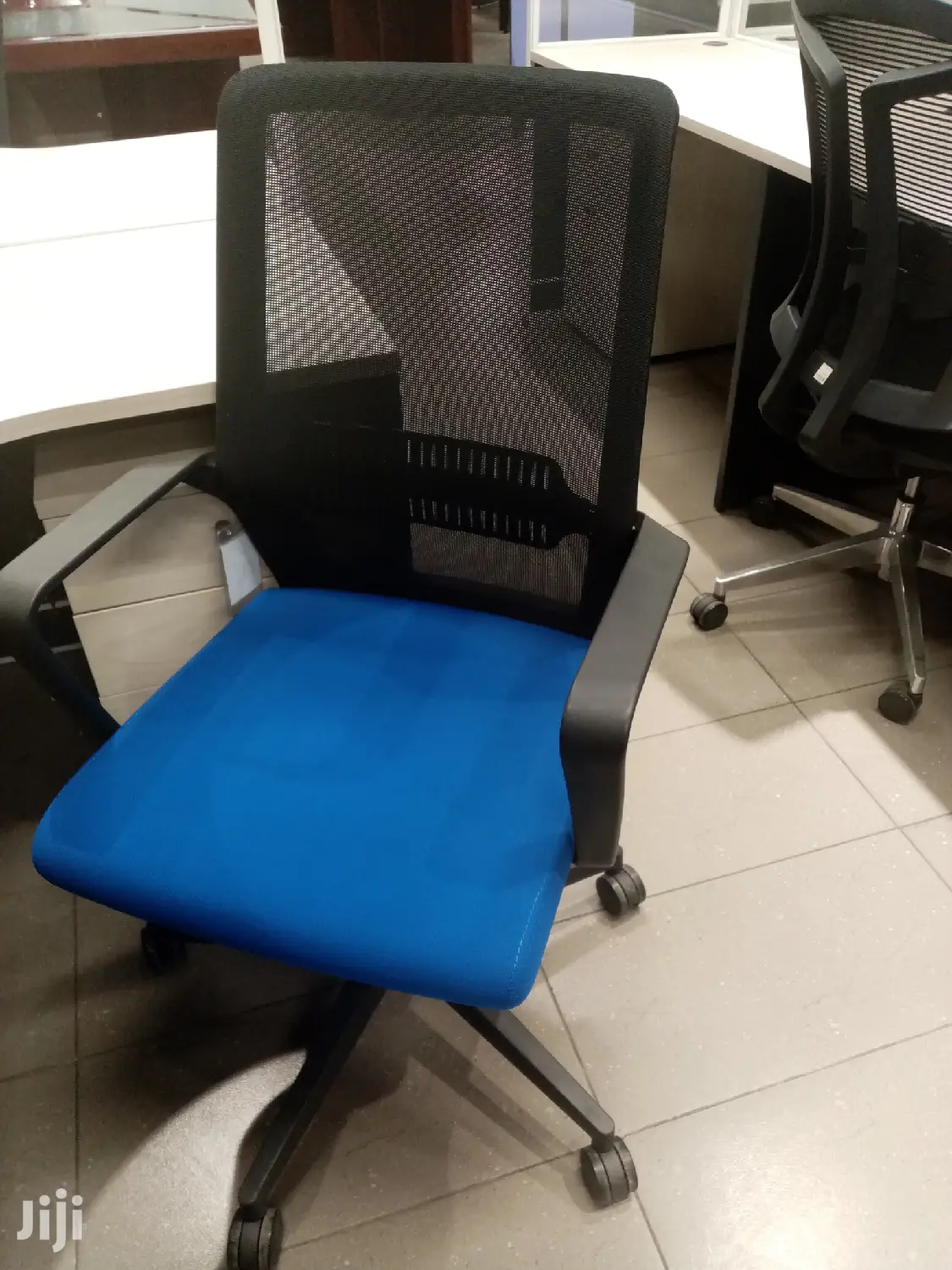 Blue Comfy Office Chair