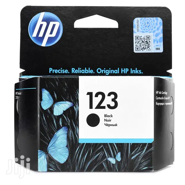 HP 123 Black Ink Cartridge