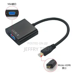 Micro HDMI to VGA Adapter With Audio Cable for Raspberry Pi