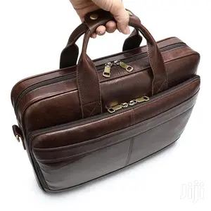 Genuine Leather Laptop Bag # 8841