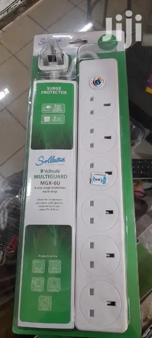 Original Solatek Surge Multiguard Socket 6pin