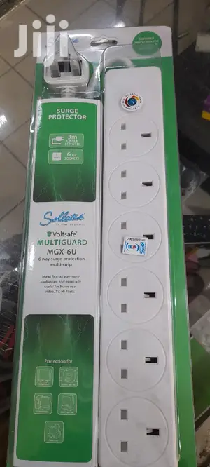 Original Solatek Surge Multiguard Socket 6pin