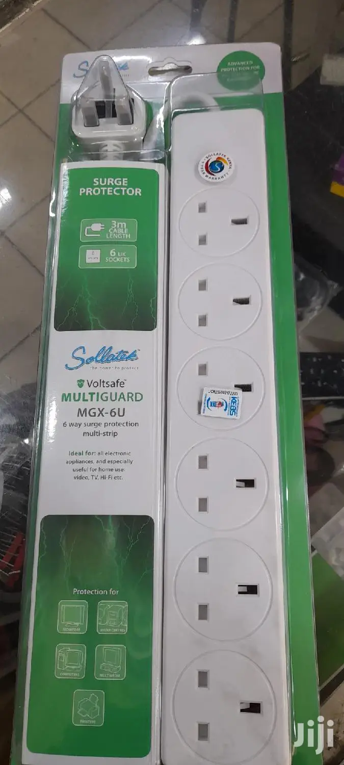 Original Solatek Surge Multiguard Socket 6pin