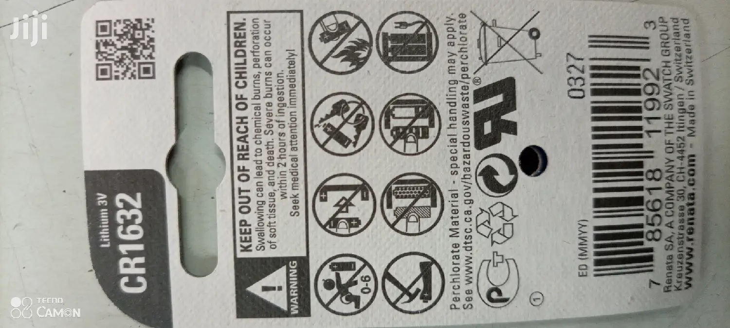 Renata Batteries CR 1632 3V