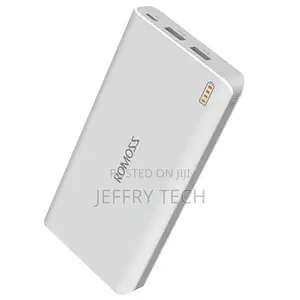 Romoss Sense 6 20000mah Powerbank Sense6 Dual Output (White)