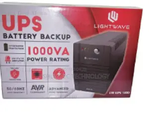1,000 VA Or1kva Line Interactive Lightwave UPS Power Back UP