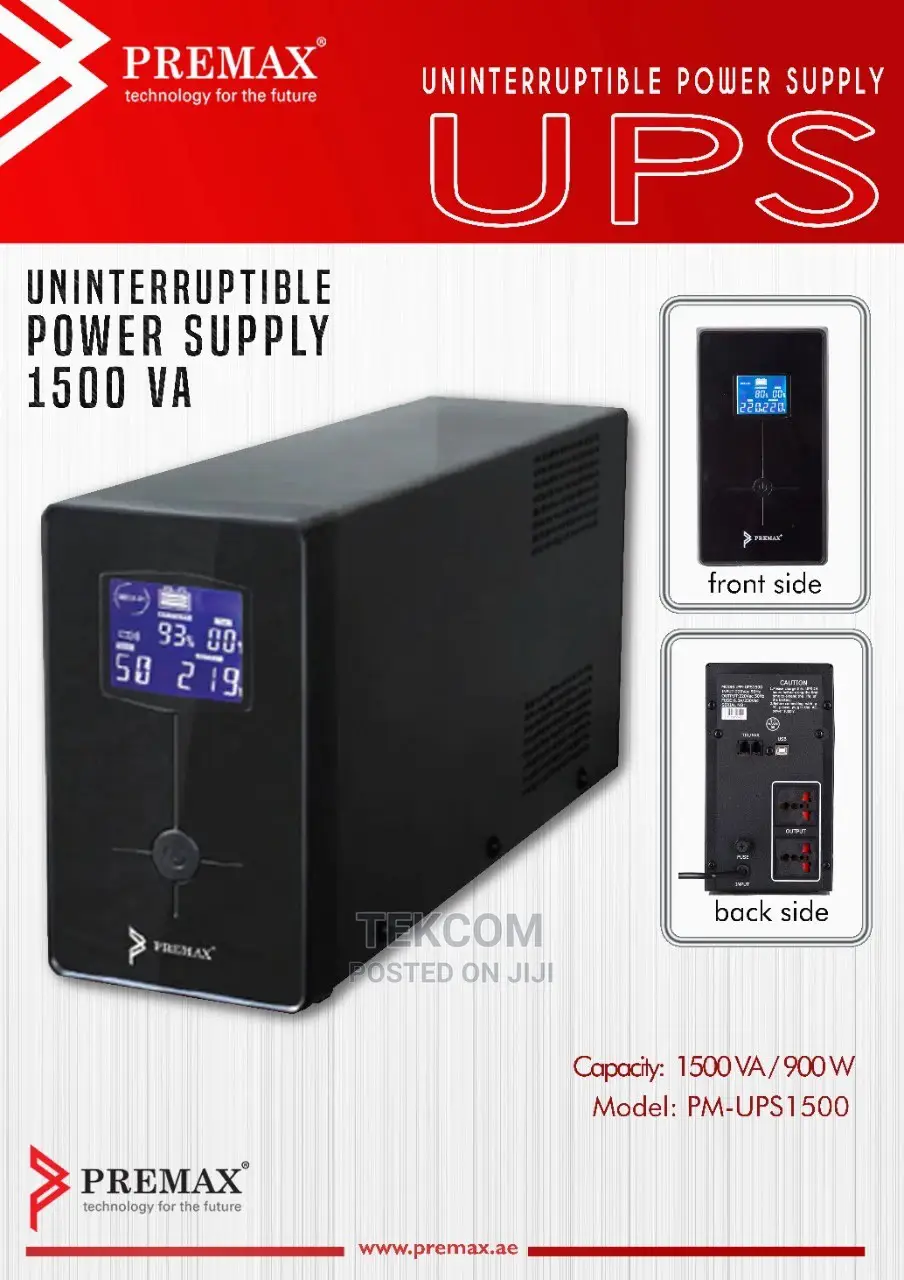 Premax 1500VA UPS Power Back Up