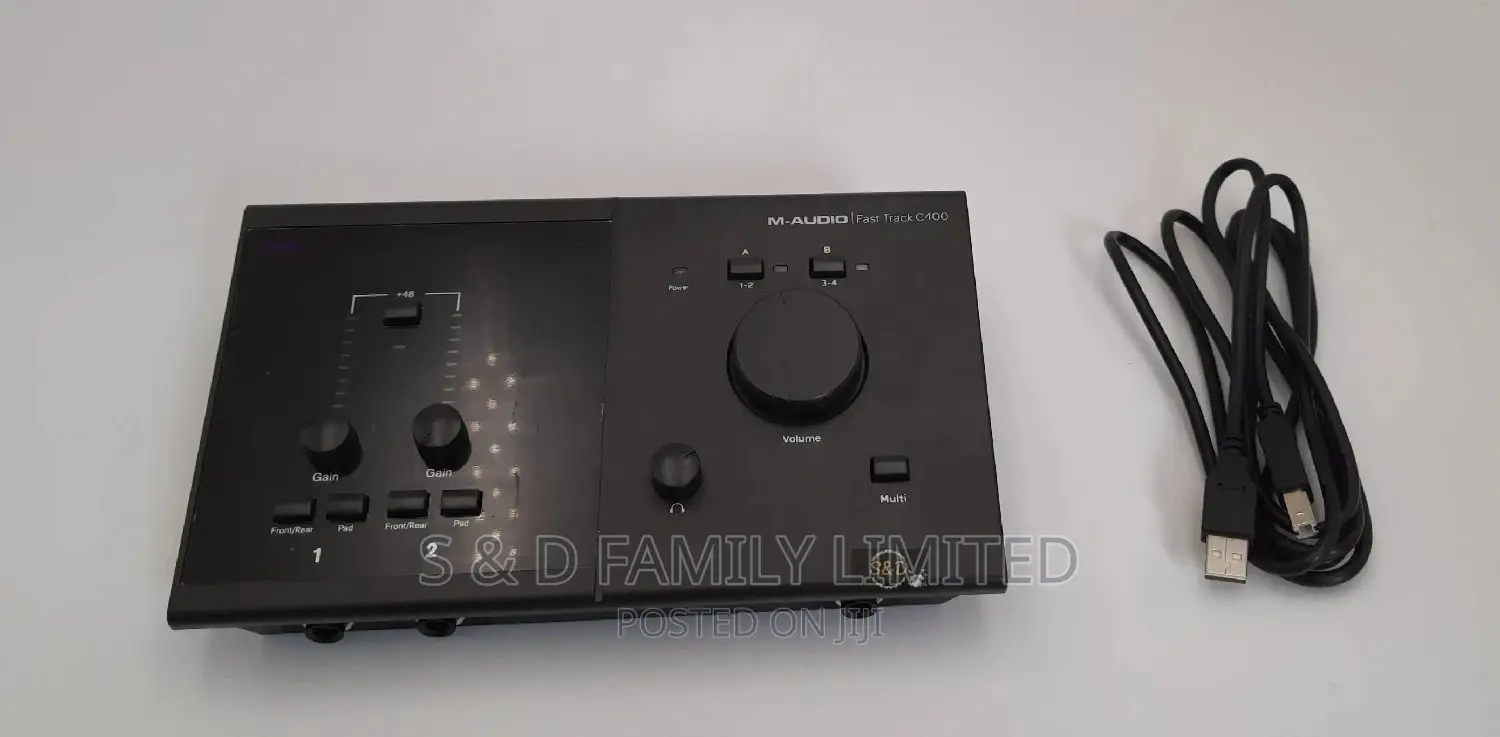 M-Audio Two Channels Fast Track C400 - Audio Interface