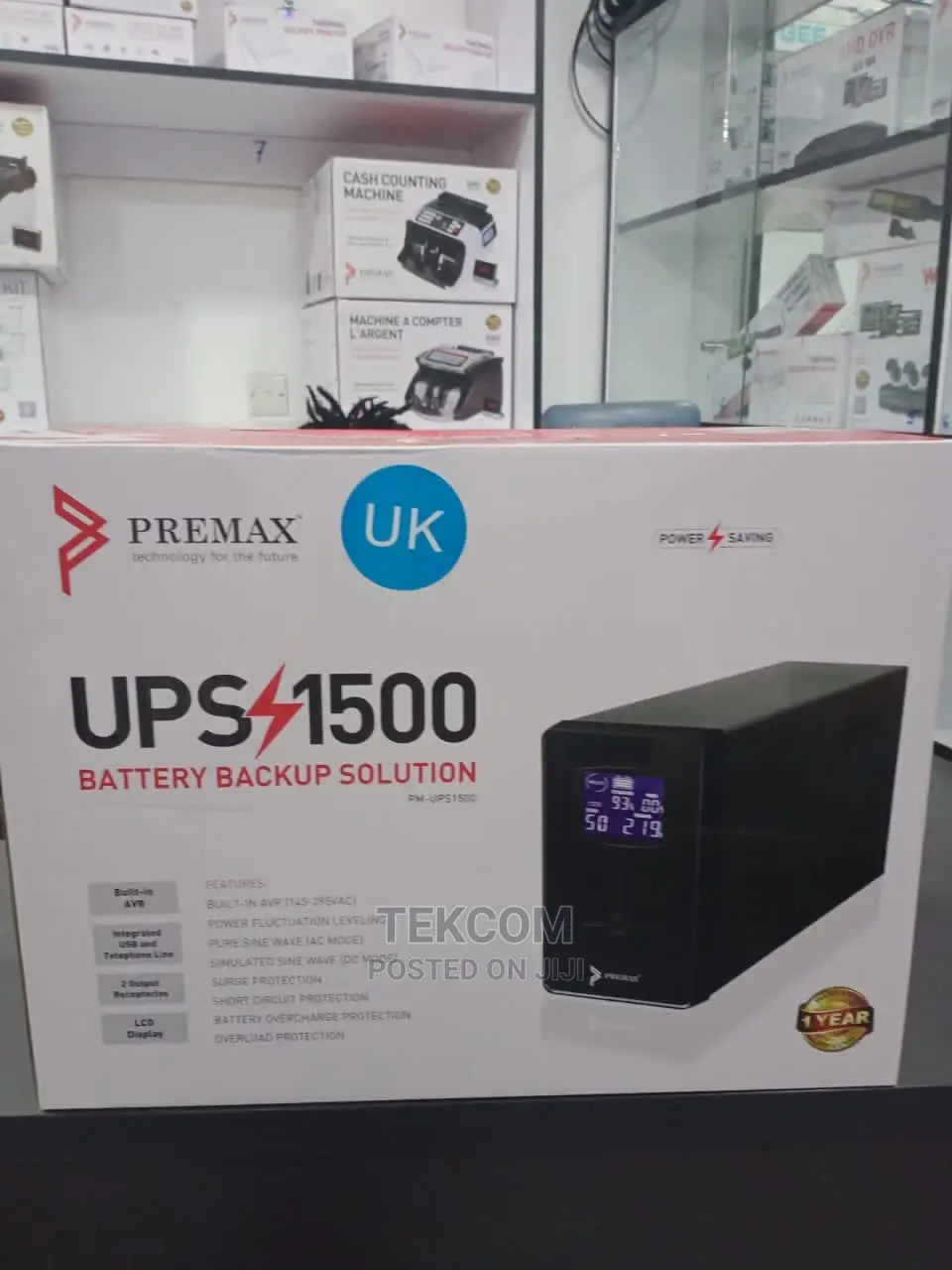 Premax 1500VA UPS Power Back Up