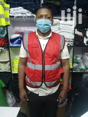 Red Reflective Vests