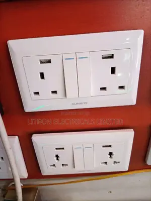 Twin Sockets With Usb