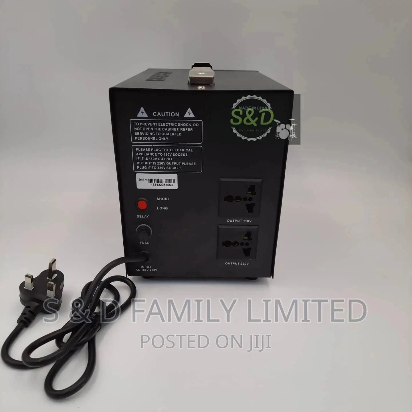 Powermaster 1.0KVA Digital Voltage Regulator