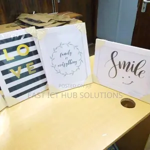 Sparkling White Frames All Sizes