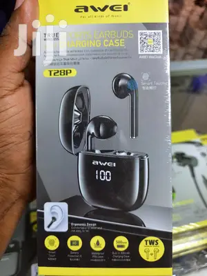 Awei T28P True Wireless Sports Earbuds With Charging Case
